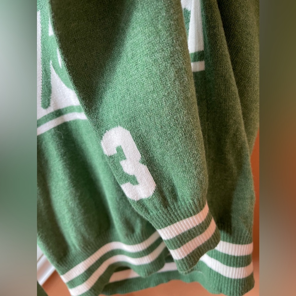 Stateside NWT Cotton/Cashmere Sz M (runs a bit small) Tennis Sweater, classic - Picture 5 of 15